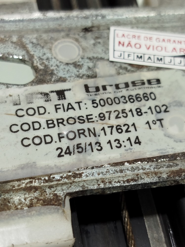 Máquina Vidro Manual Direito Dianteiro Fiat Uno Fiorino 2010 8