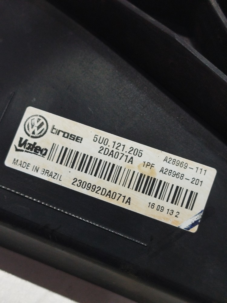Ventoinha Defletor Eletroventilador Sem Ar Gol 2009 A 2009 4