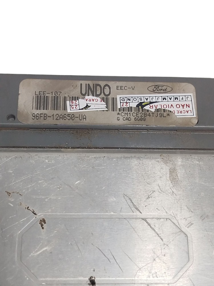 Módulo Injeção Elet Ford Fiesta Endura 1.0 98 Gas 96fb12a650 4