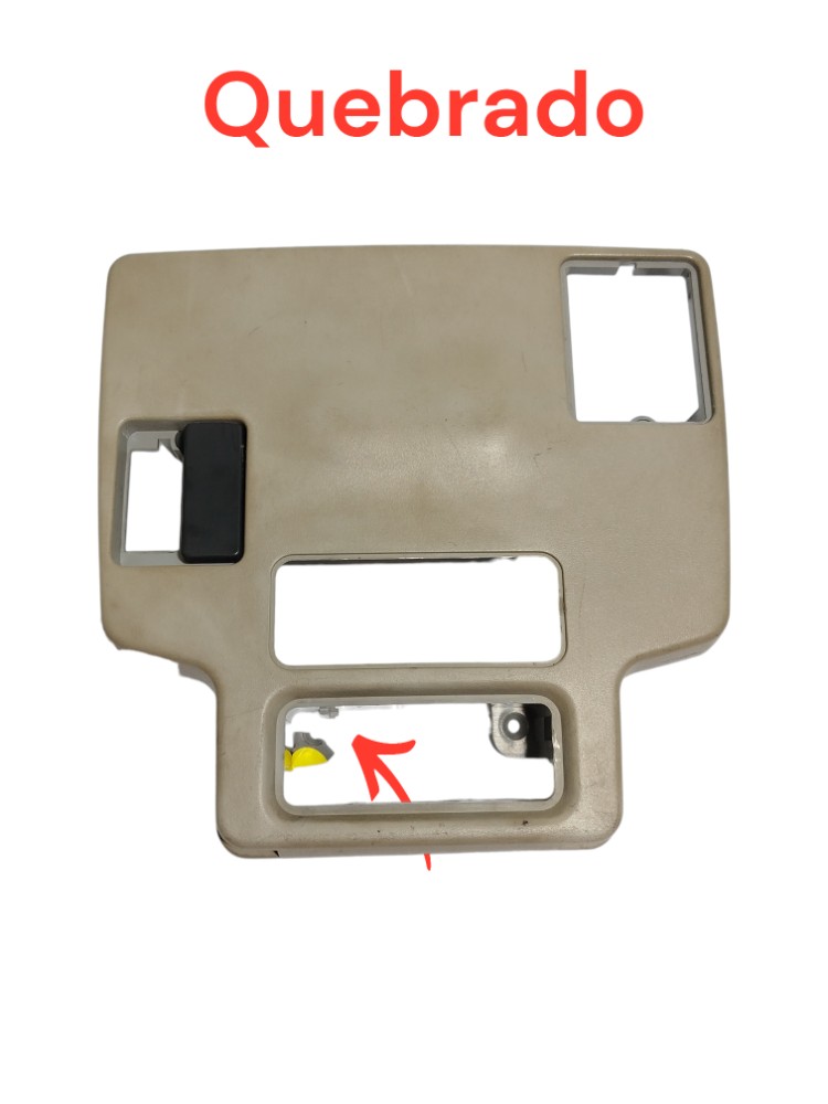 Moldura Luz Teto Solar Peugeot 405 1995 Original Detalhe 1