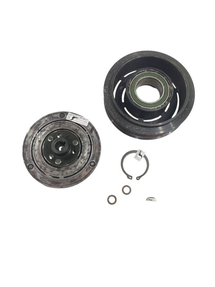 Polia E Plator Compressor Ar Condicionado Peugeot 306 1999 4