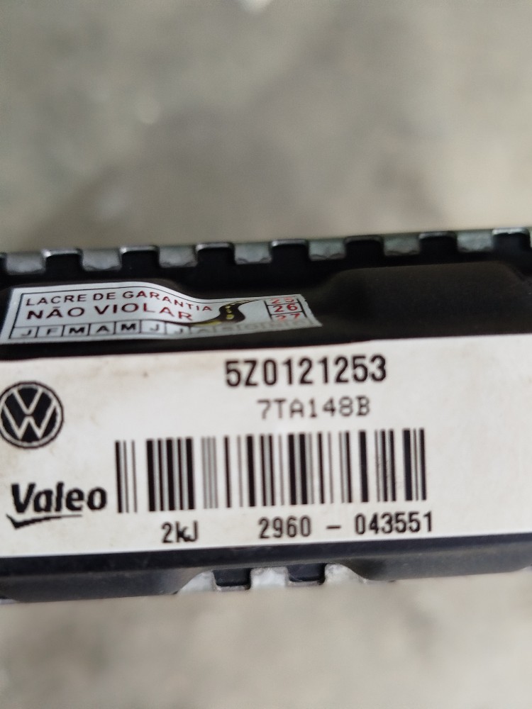 Radiador Dagua Fox 1.0 Sem Ar 2003 A 2010 3