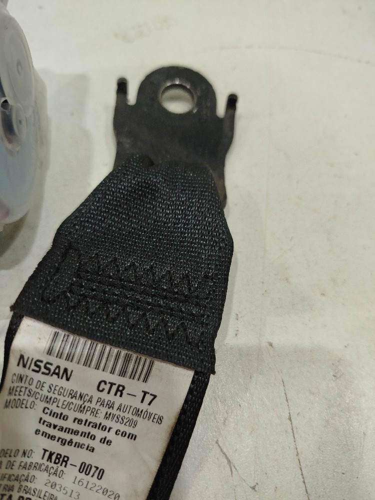 Cinto Segurança Traseiro Central Nissan Versa VDrive 2020/21 3