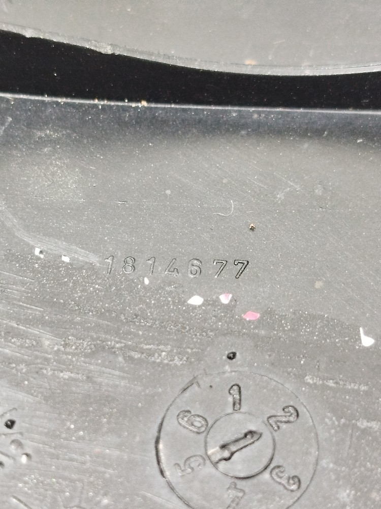 Moldura acabamento coluna Direção Fiat Fiorino 2010 4