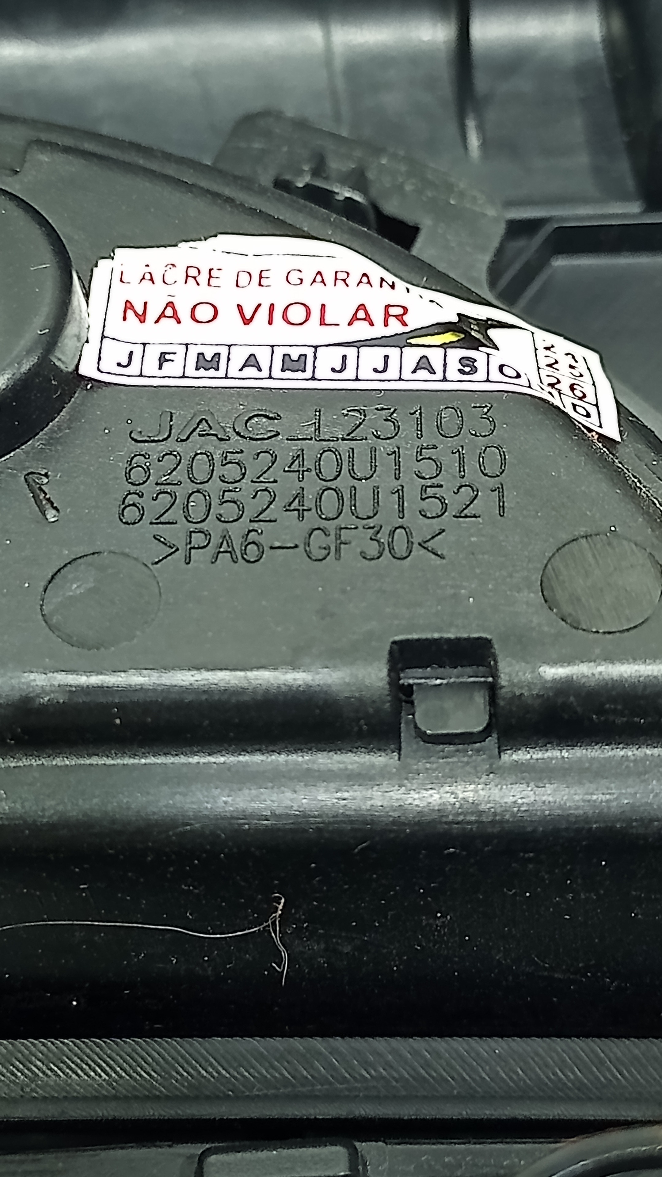 Forro De Porta Tras Direito Jac T6 2.0 16v 2016 Preto 4