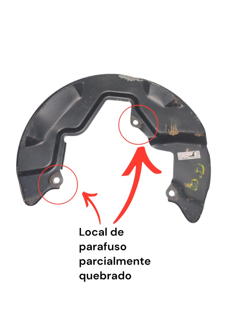 Espelho Protetor Roda Dianteiro Direito Fiat Palio Fiasa 99