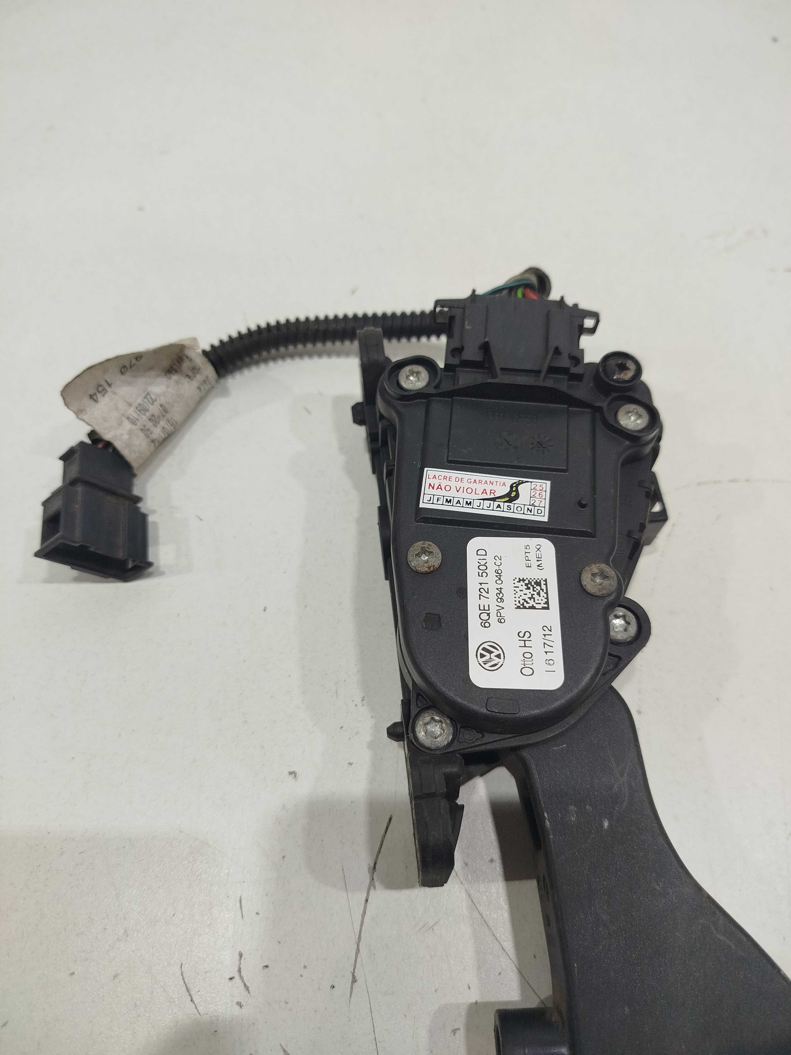 Pedal Acelerador Eletrônico G5 Vw Fox Gol Voyage 2009 A 2014 2