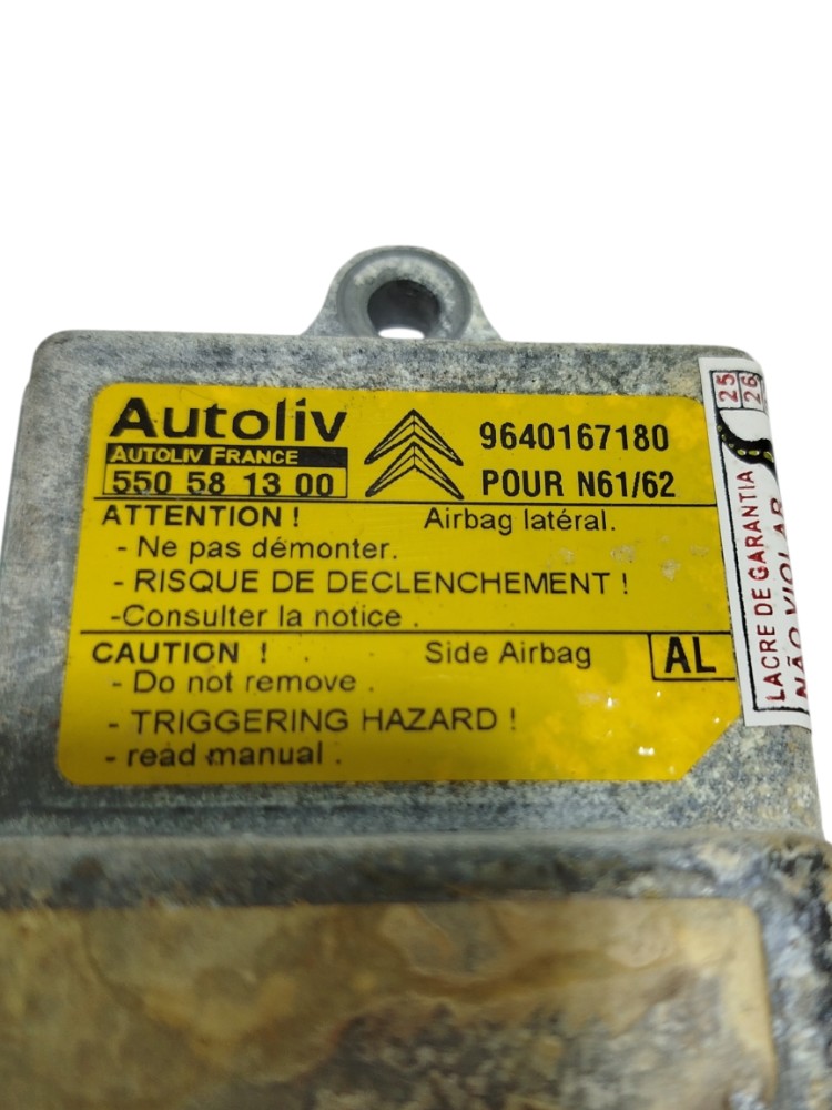 Módulo Air Bag Banco Citroen Xsara 1.6 2000 9640167180 2