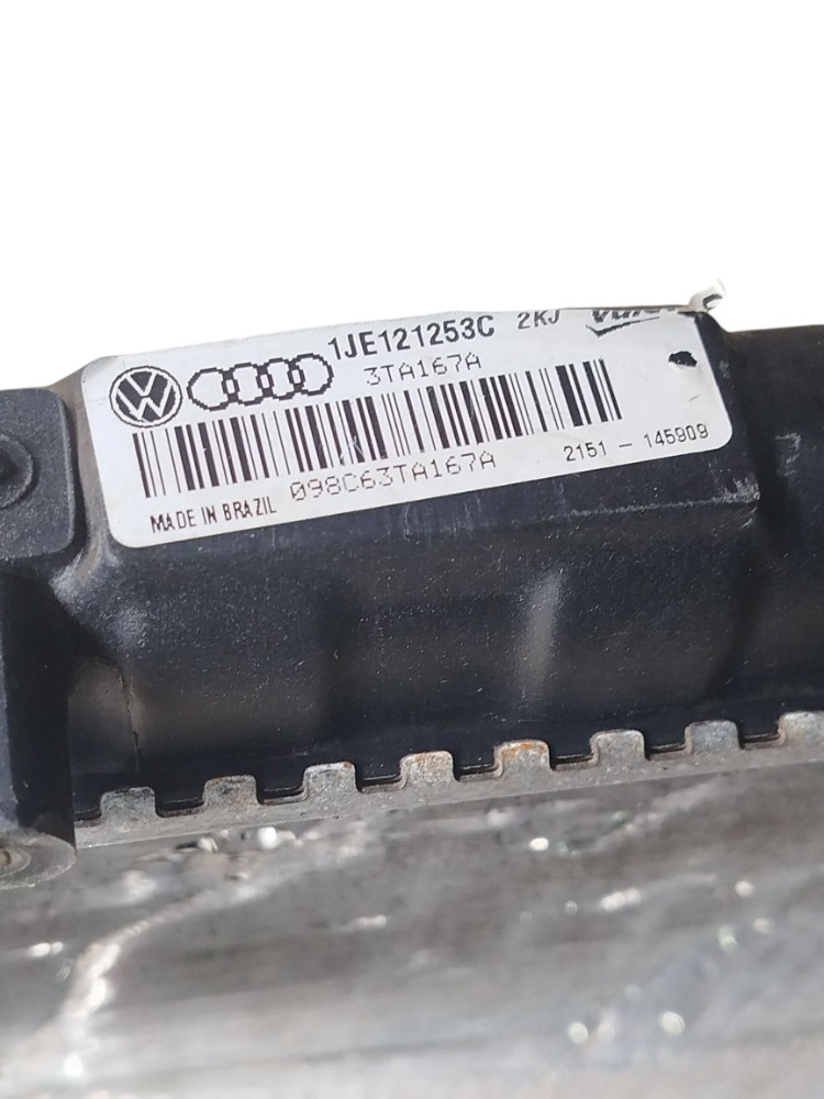 Radiador Água Volkswagen Golf 1.6 2002 Valeo 1je121253c 7