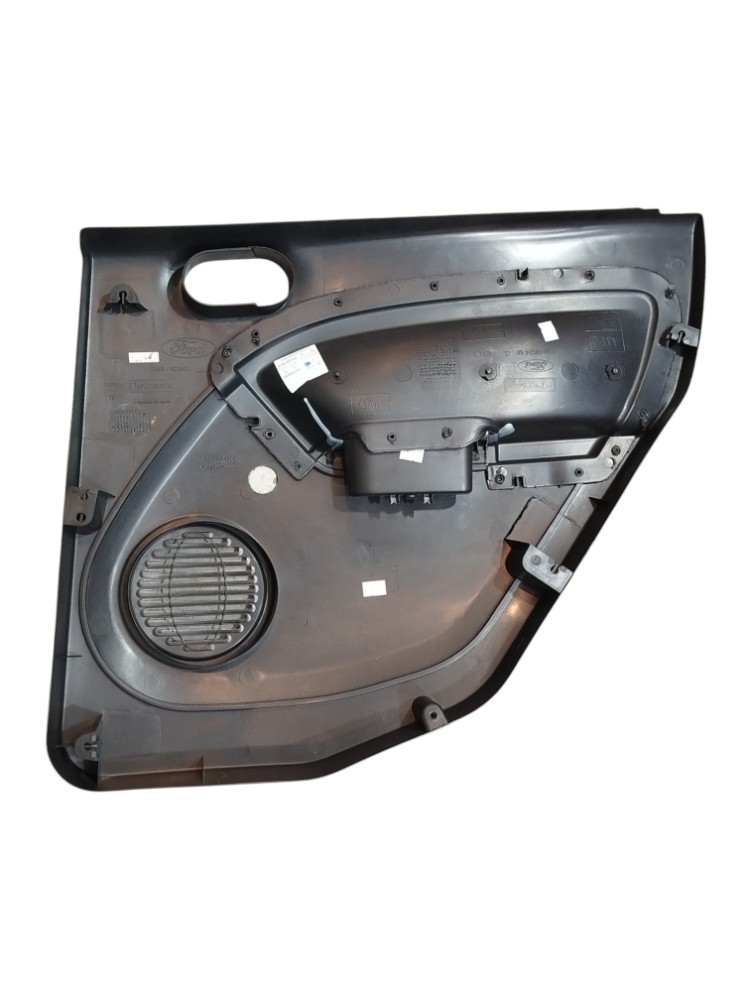 Forro Porta Traseiro Esquerdo Ford Fiesta 2014 2s65a27407 Preto 5