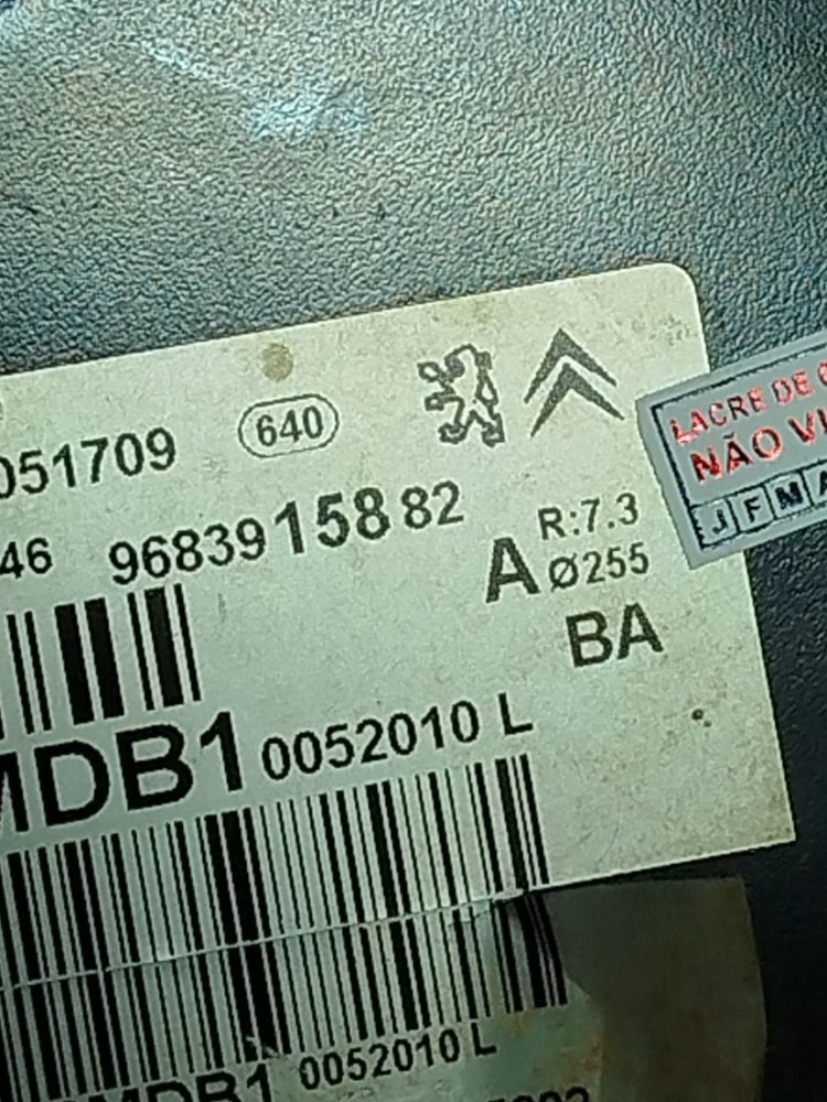 Hidrovacuo Servo Freio Citroën C4 9683915882 2