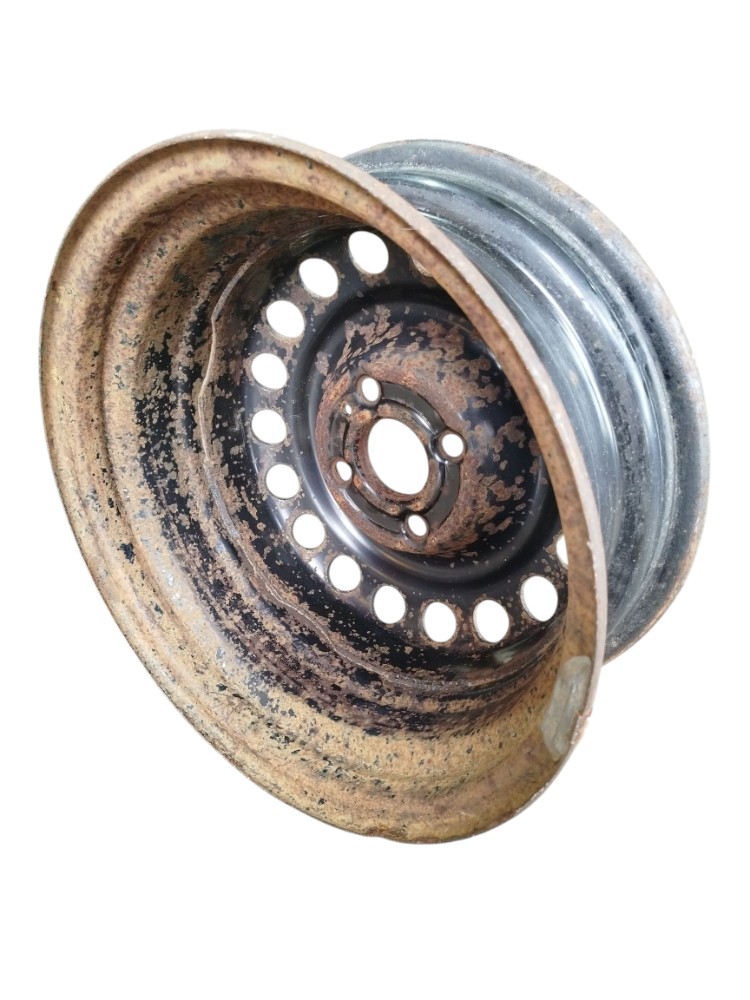 Roda Ferro Ar 14 Gm Corsa Montana 2005 Preta 4