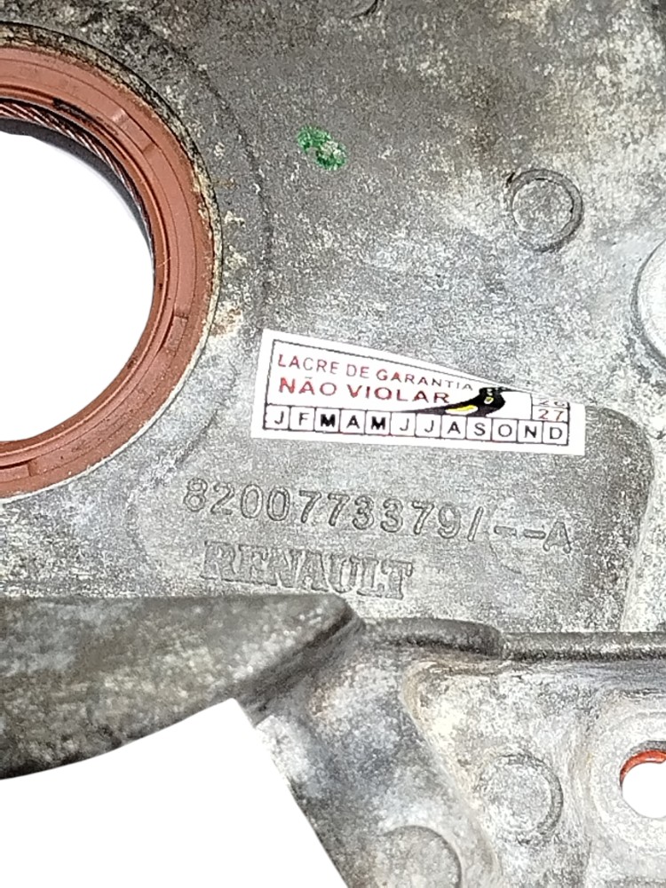 Flange Tampa Virabrequim Sandero 1.6 8v 2010 8200773379 2
