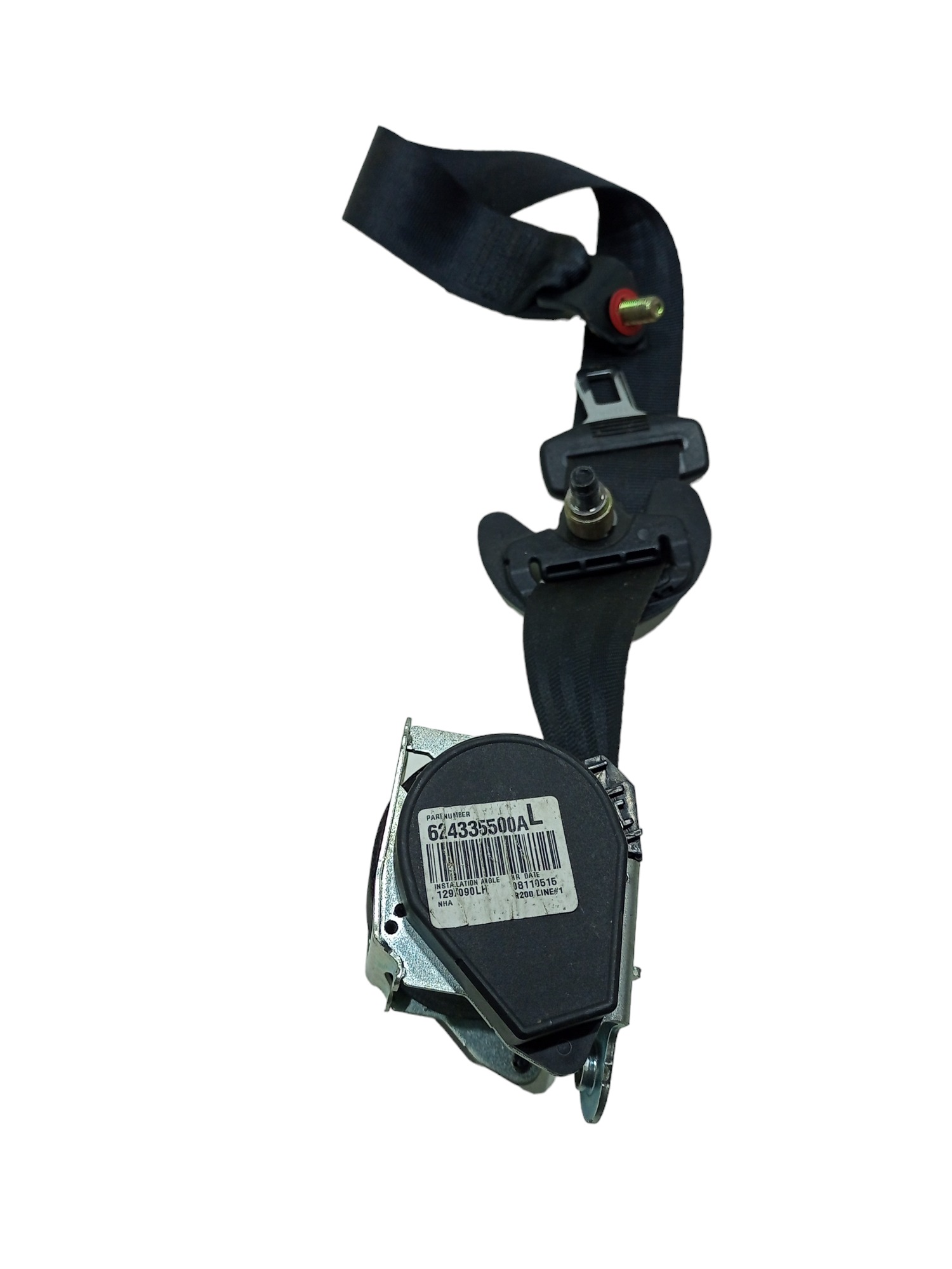 Cinto Traseiro Esquerdo Jac T6 2.0 16v 2016 2