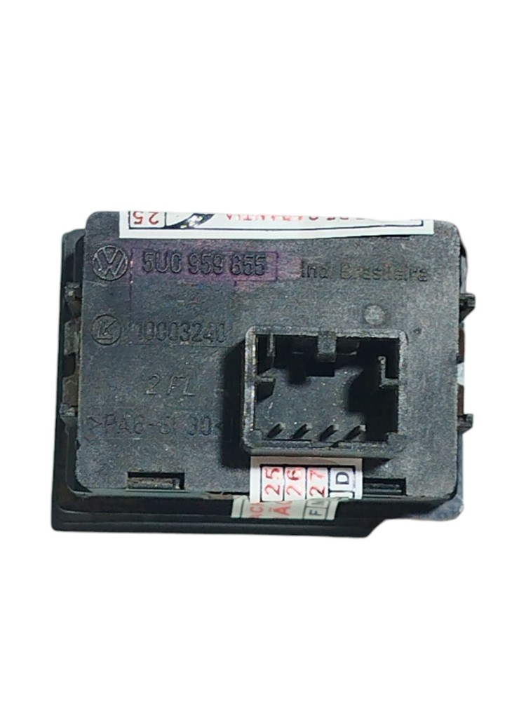 Botão vidro elet traseiro esq gol G5 2012 5U0959855 4