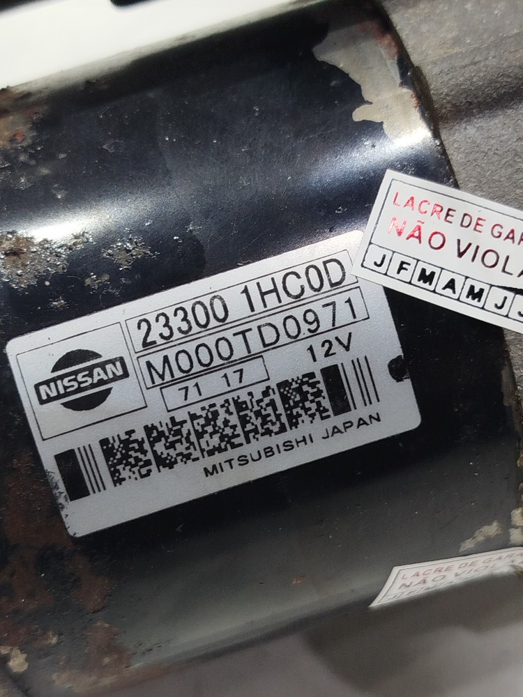 Motor Partida 1.0 Nissan March 2017 233001hc0d 3