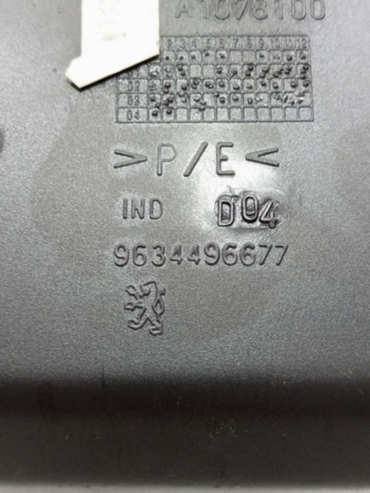 Porta Cinzeiro Console Central Peugeot 307 2004 9634496677 3