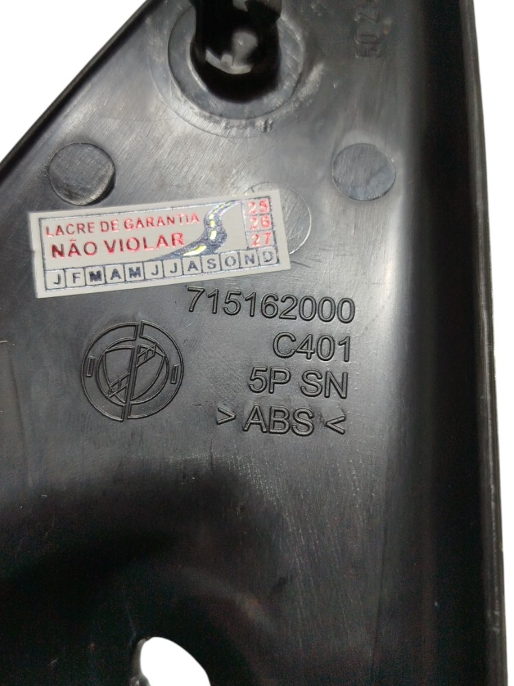 Moldura Interna Retrovisor Esq Fiat Palio Siena 715162000 2