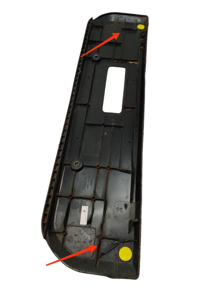 Suporte Placa Traseiro Strada 1.4 Evo  2018 5