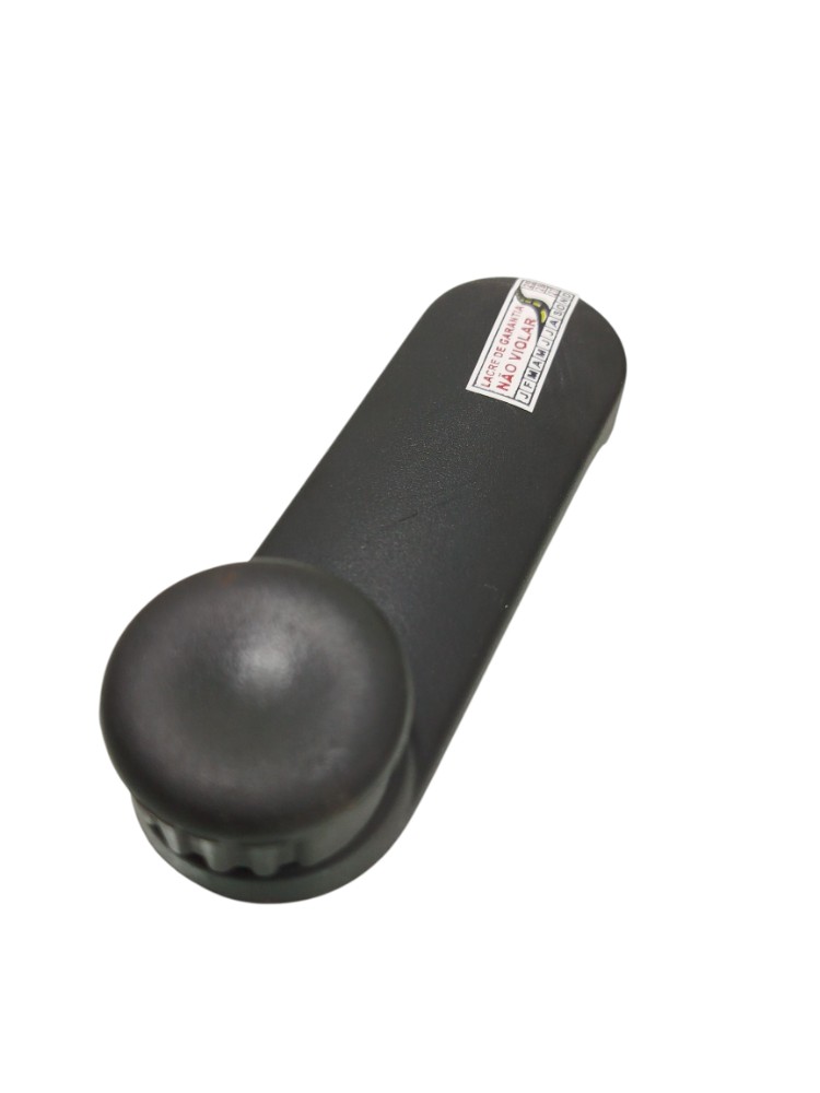 Manivela Vidro Traseiro Cl Renault Logan Sandero 2011 A 2014 Preta 5