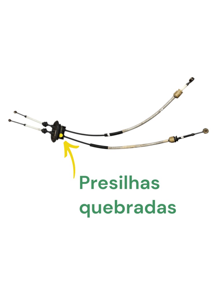 Cabo Trambulador Marcha Peugeot 307 1.6 2008 Detalhe 2