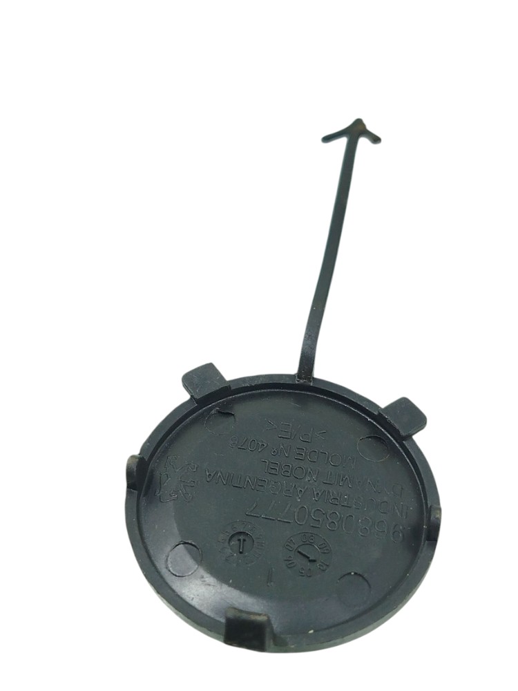 Tampa Batente Reboque Peugeot 307 2007 A 2012 Preta 4