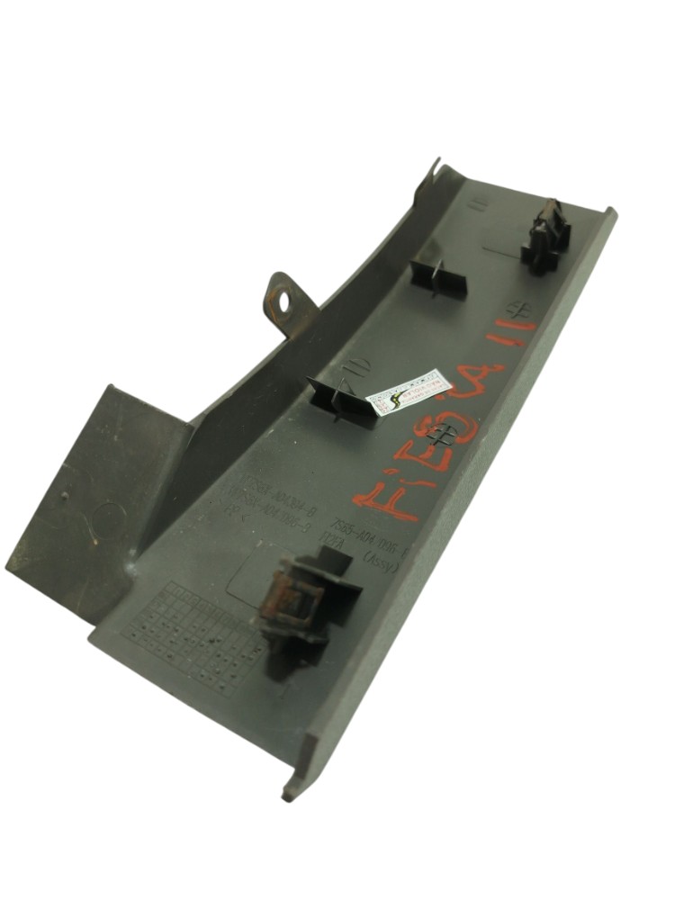 Acabamento Int Ld Direito Painel Ford Fiesta 2011 Cinza 6