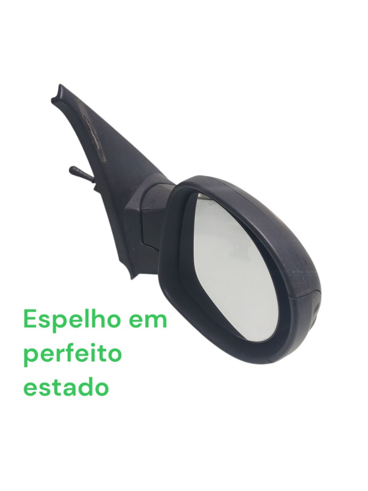 Retrovisor Manual Diant Direito Renault Clio 2013 a 2016 1