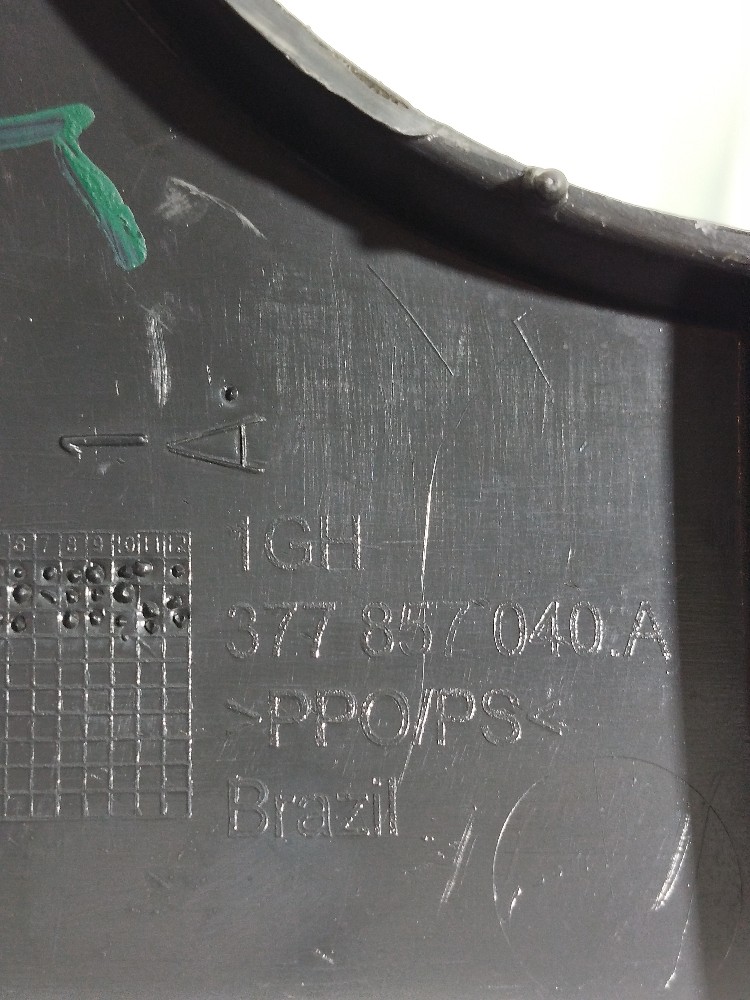 Moldura difusor central g3 painel ar save vw gol 2000 3