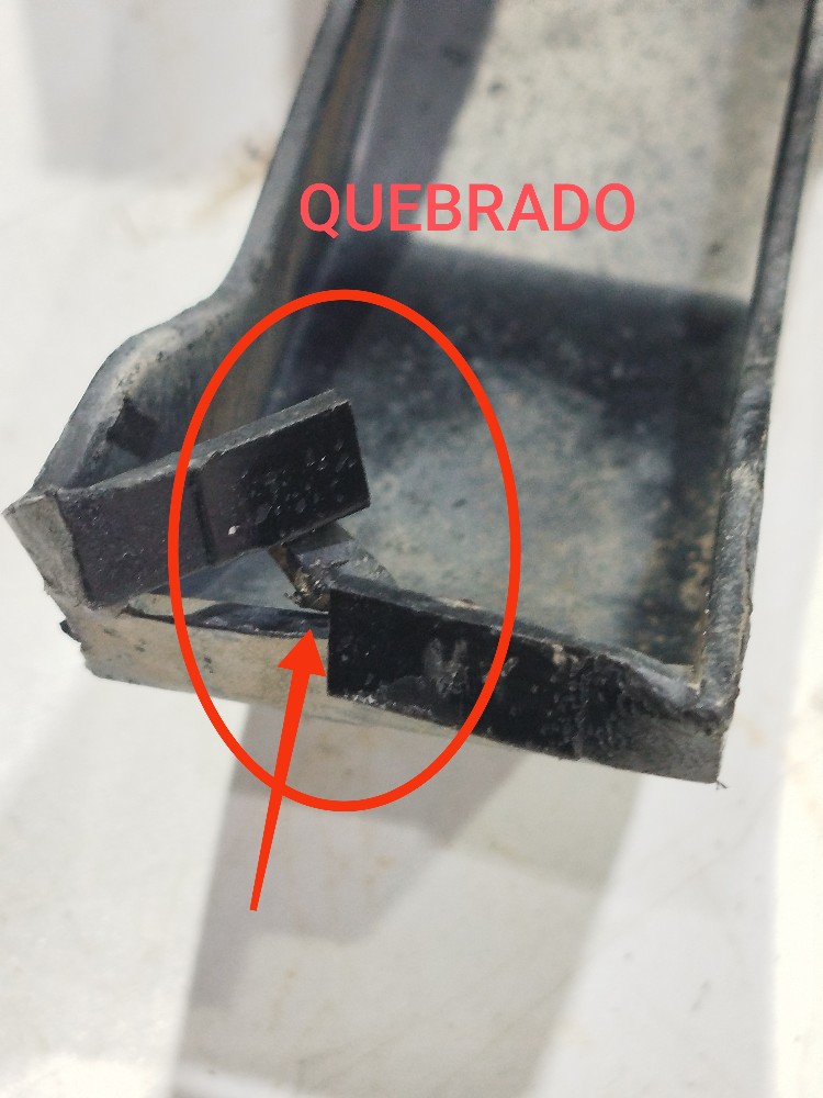 Absorvedor Impacto Tras Esquerdo Clio 1.0 16v 2012 Detalhes 2