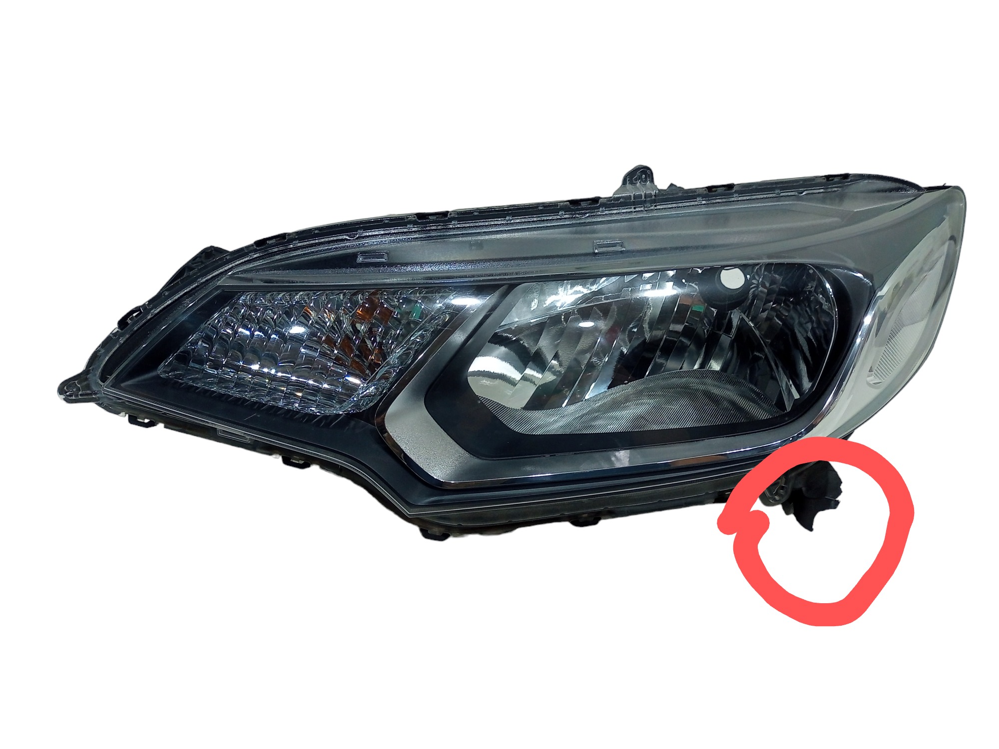 Farol Esquerdo Original Honda Fit 2015 Detalhe  Esquerdo 5