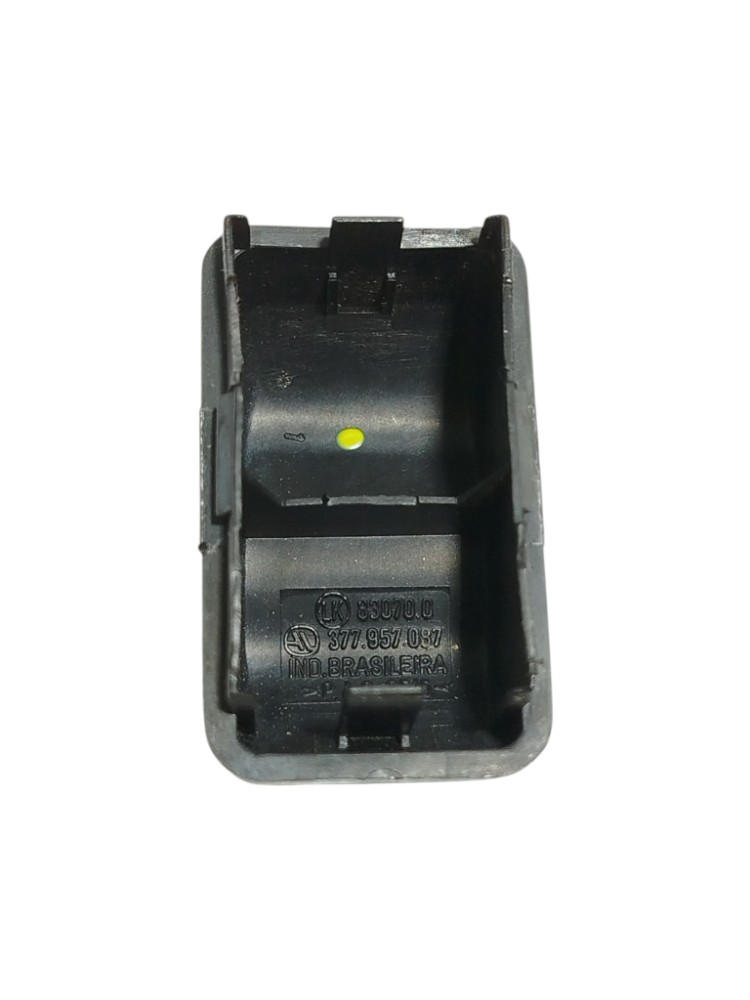 Botão Falso Painel Volkswagen Gol 1000 1995 377957087 D 3