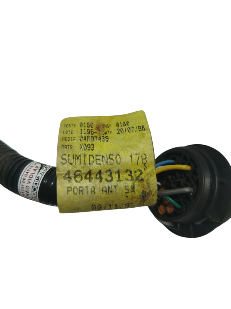 Chicote Porta Diant Esq Motorista Fiat Palio 1999 46443132 6