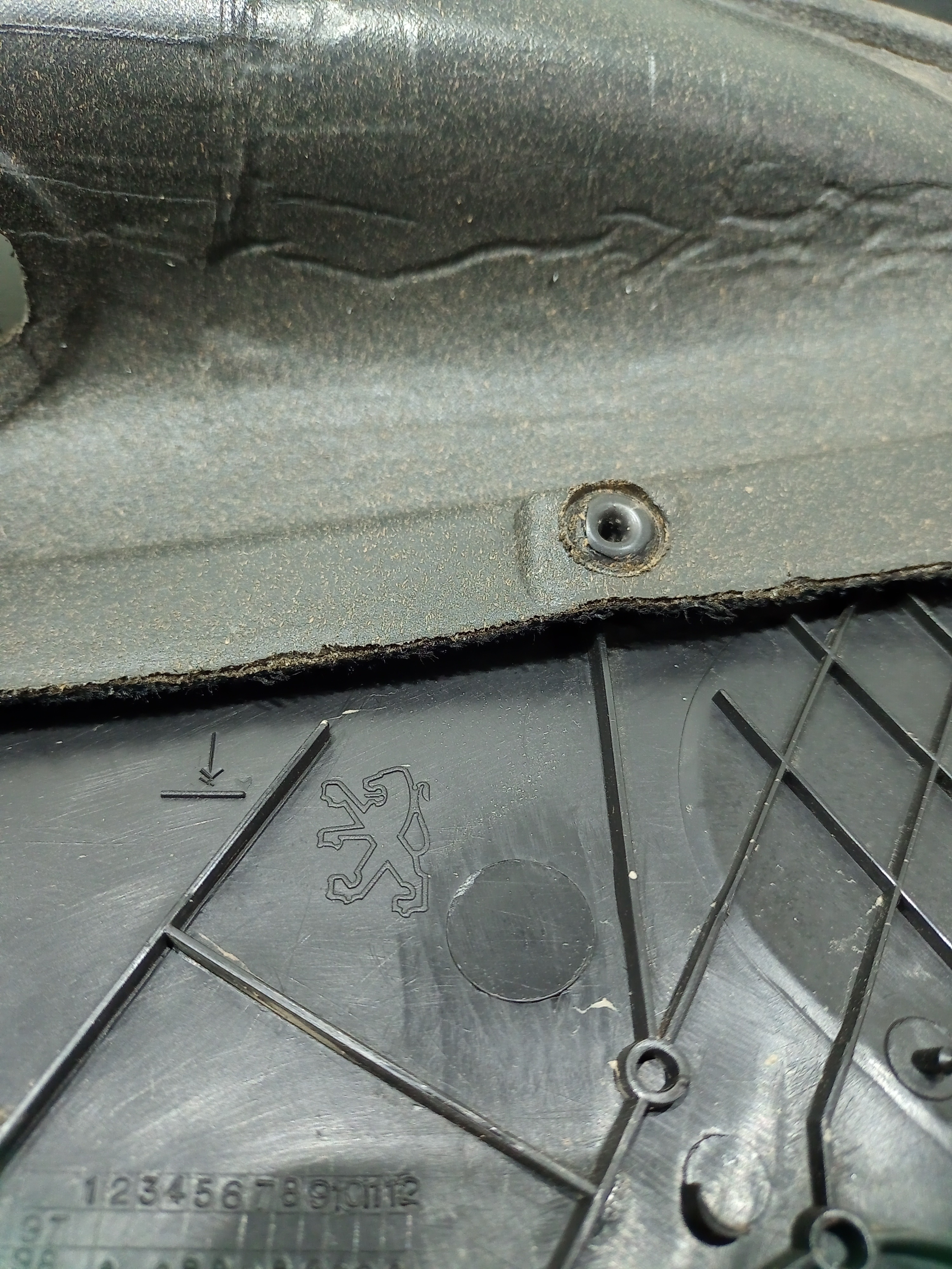Forro Porta Traseiro Direito Peugeot 206 1.4 Presenc 2004 Preto 4