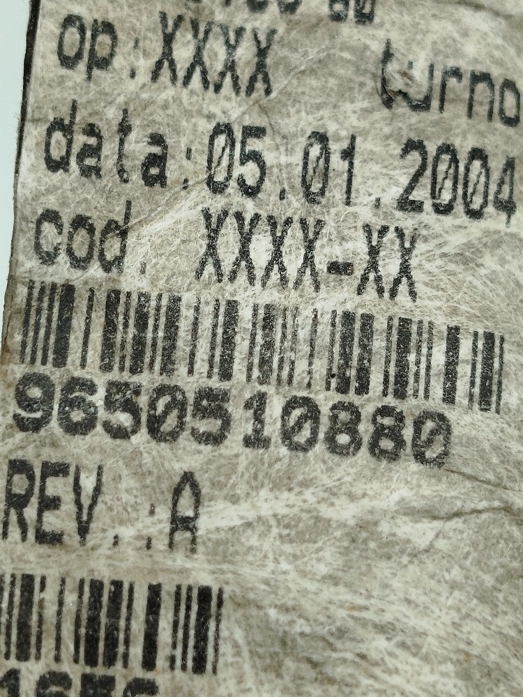 Chicote Reles Ventoinha Peugeot 307 2.0 Rallye 2004 2