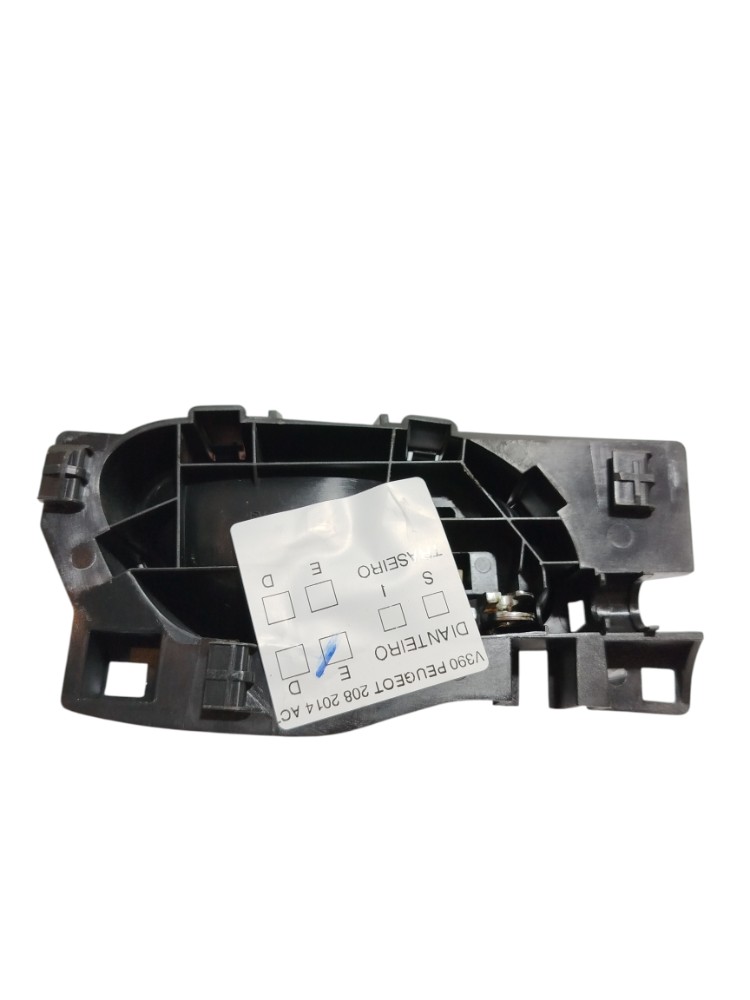 Maçaneta Interna Dianteiro Esq Peugeot 208 2013 96605254vv Prata 3