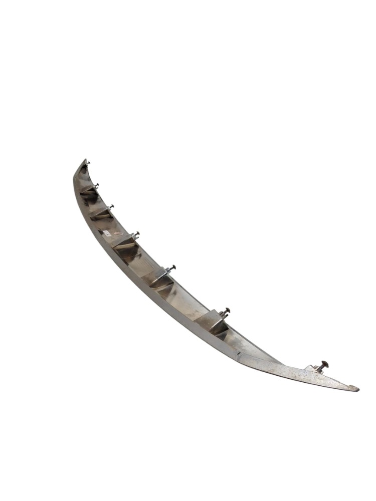 Grade Aplique Para Choque Dianteiro Toyota Hillux Sw4 2009 Prata 4