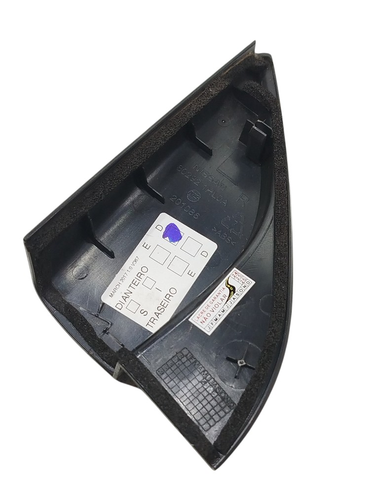 Moldura Interna Retrovisor Direito March 1.0 2017 802921hl0a 5