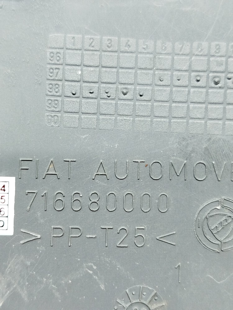 Cinzeiro Porta Objeto Painel Fiat Palio Siena 1998 716680000 5
