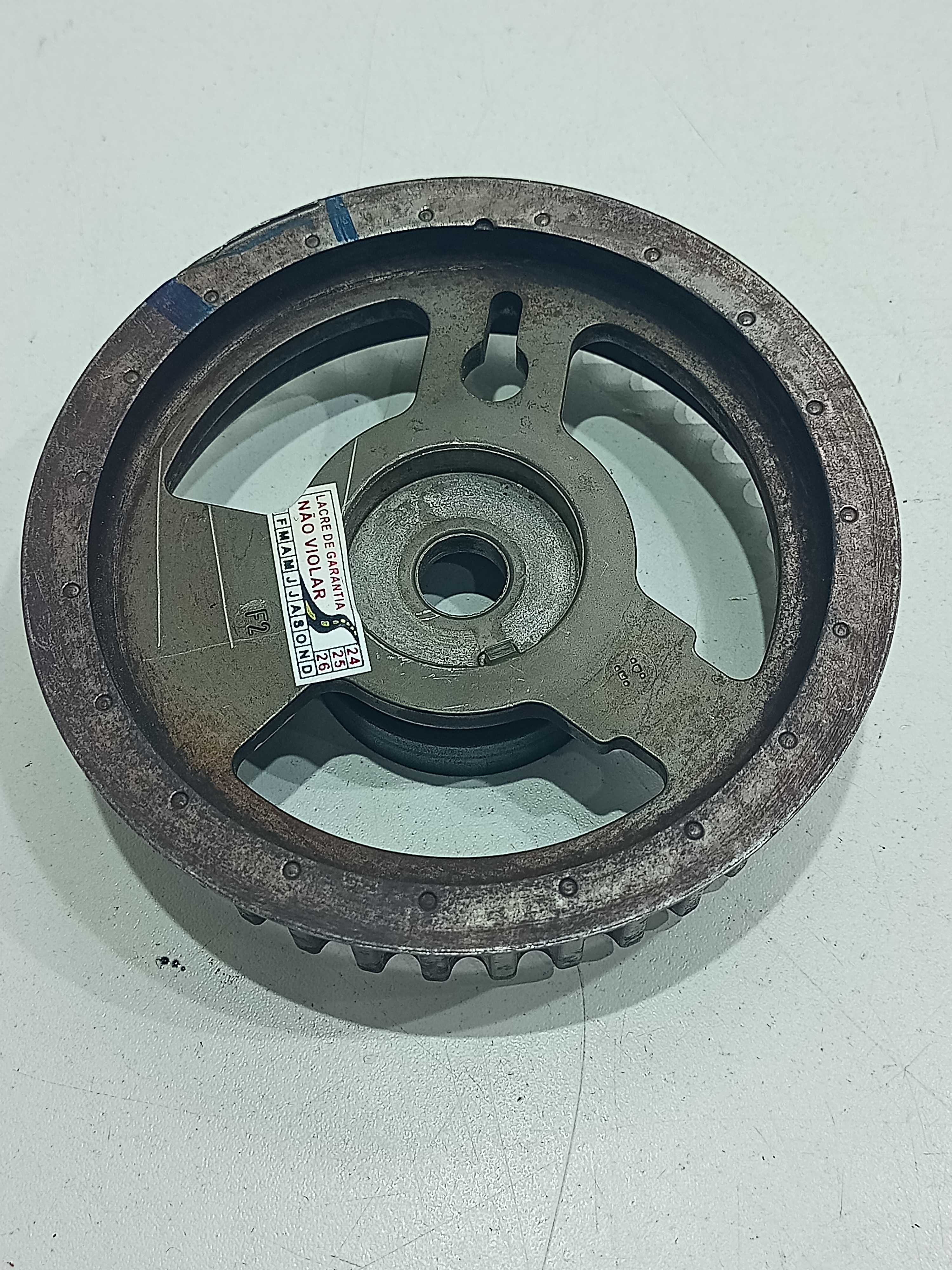 Polia Virabrequim Comando Escape 307 2.0 16v 2004 Detalhe 1