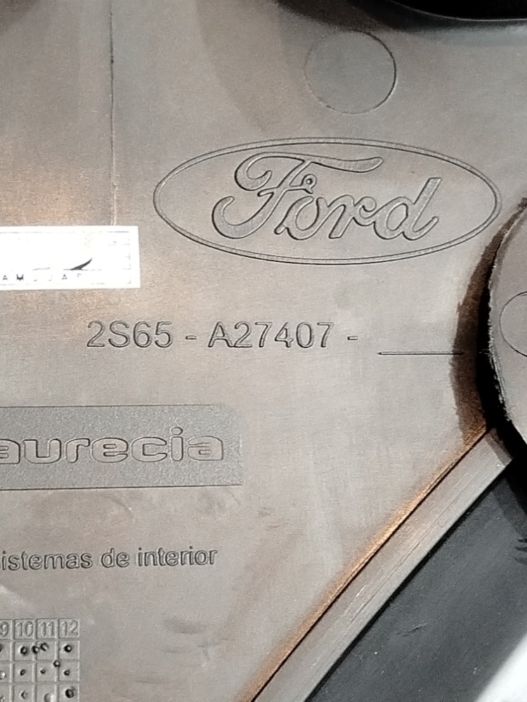 Forro Porta Traseiro Esquerdo Ford Fiesta 2014 2s65a27407 Preto 2