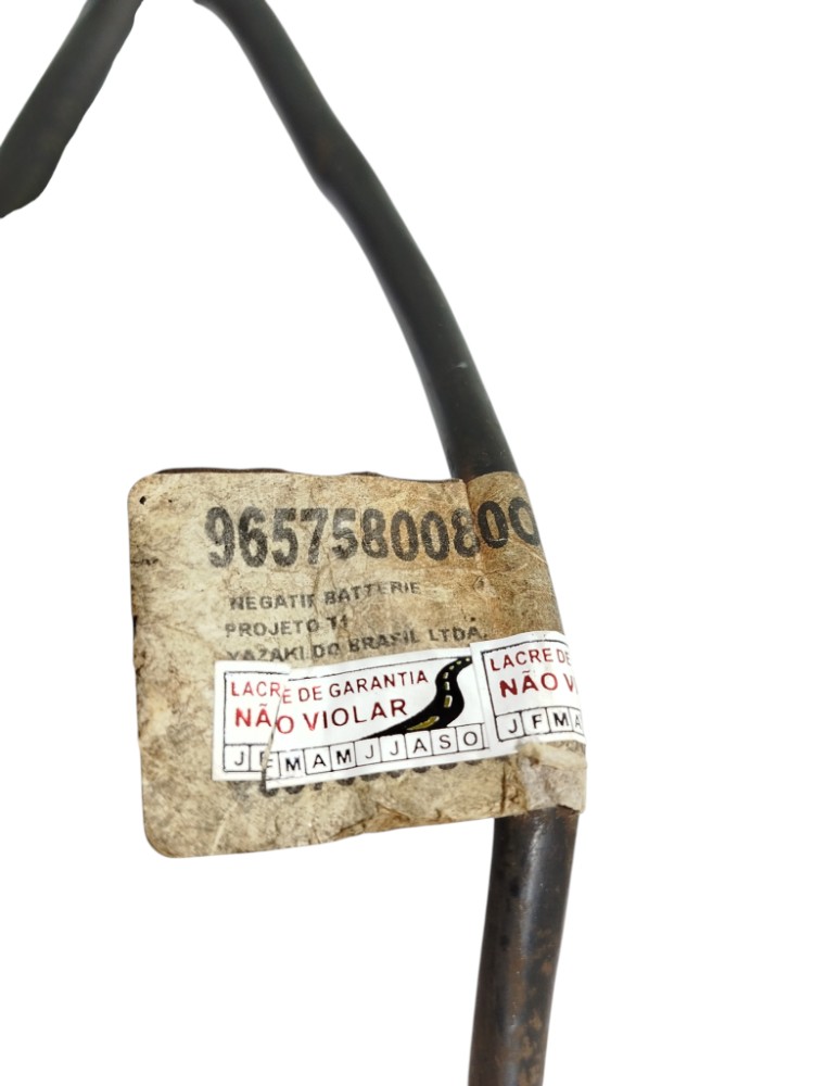 Chicote Negativo Bateria Terminal Renault Clio 1999 a 2010 2