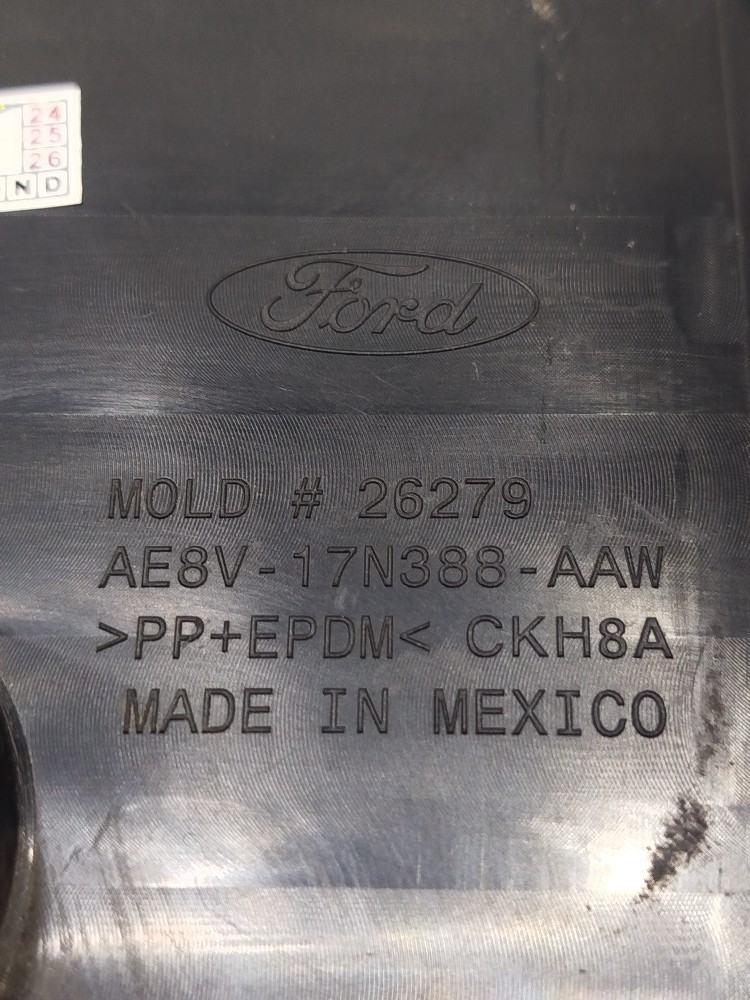 Suporte placa dianteira ford new fiesta 2013 mexicano 7