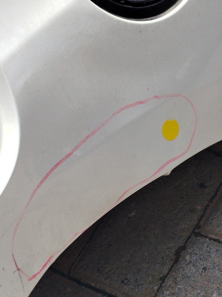 Lateral Traseira Esquerda Citroen C3 2017 Branco 2