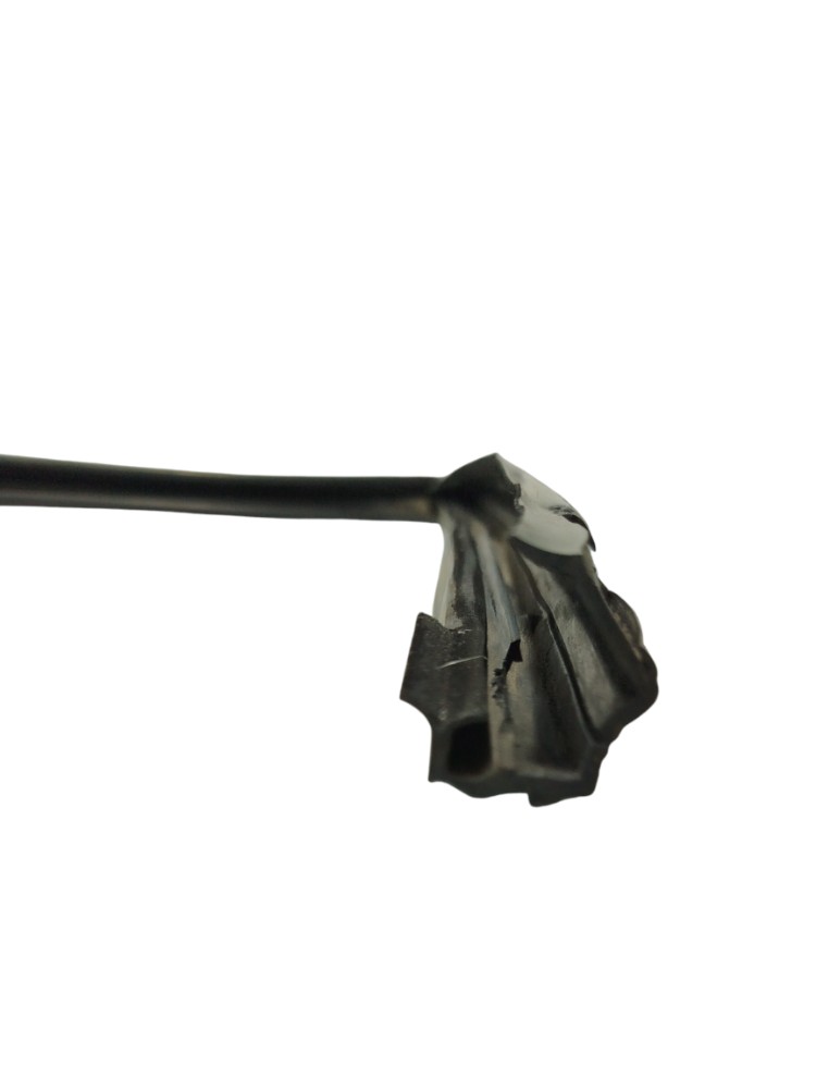 Borracha Canaleta Porta Diant Esq Motorista Fiat Palio 1999 Preto 6