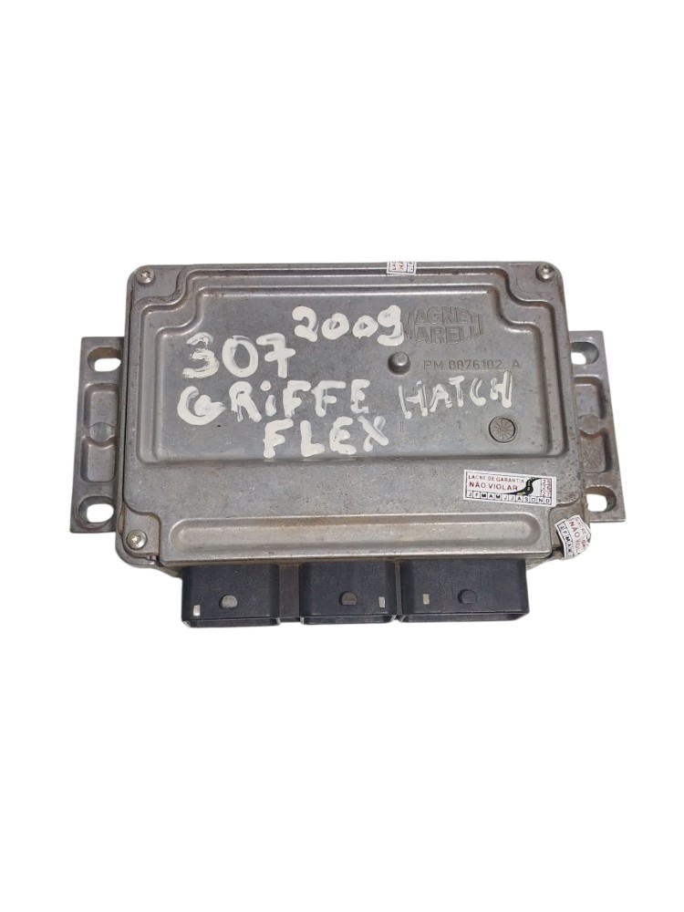 Módulo injeção Peugeot 307 2009 Flex  IAW6KPB 5