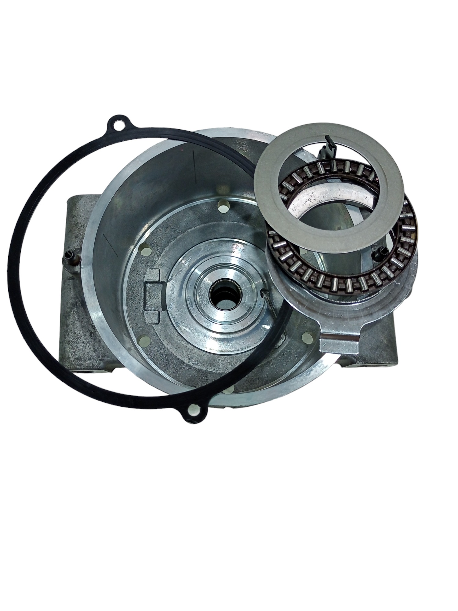 Tampa Frontal Mancal Compressor Ar Sandero 2016 1.0 16v 1