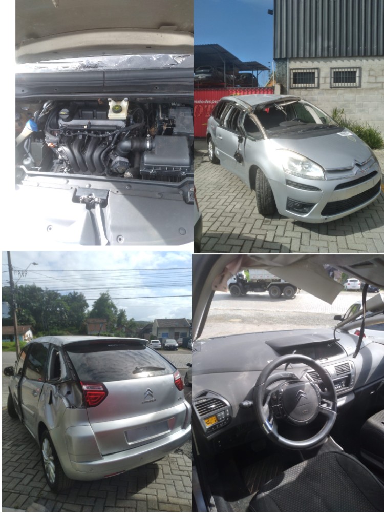 Caixa Bandeja Suporte Bateria Lateral C4 Picasso Glx 2012 2