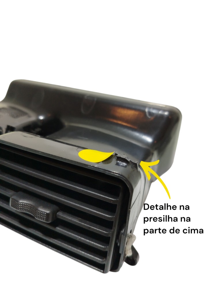 Difusor moldura ar central fiat Palio Strada 2009 LS375150 2