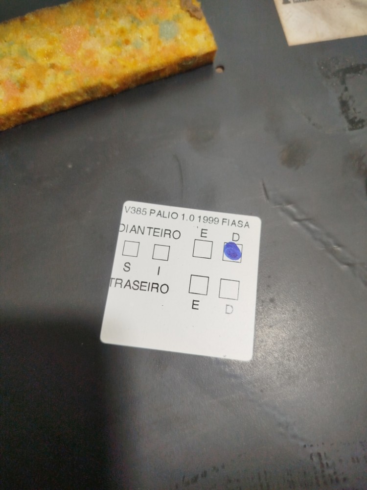 Forro Porta Dianteira Direita Passageiro Fiat Palio 1999 Det Azul 7